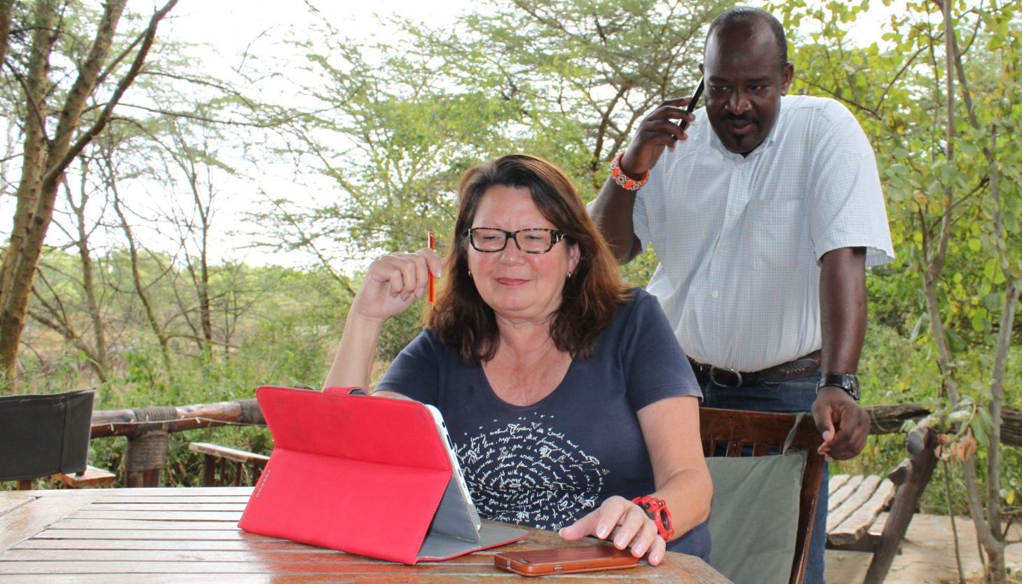 Safari in Kenia - Ihre Gastgeber Gerda und Peter